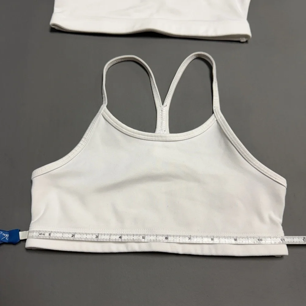 DSG: Lot of (3) Girls White Sports Bras, Size S
